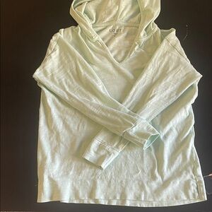 LOFT Sage Green Casual Hoodie